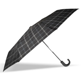 Crook X-TRA-Solid Checkered Umbrella - Isotoner