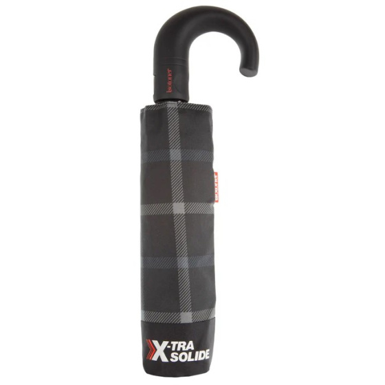 Crook X-TRA-Solid Checkered Umbrella - Isotoner