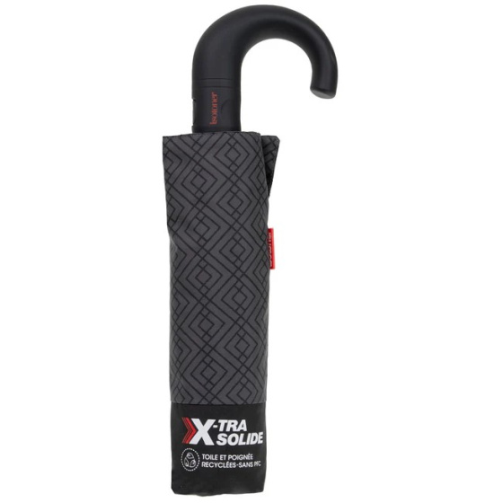 X-TRA-SOLID Crook Handle Monogram Umbrella - Isotoner