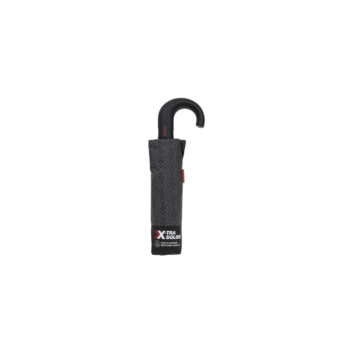 X-TRA-SOLID Crook Handle Monogram Umbrella - Isotoner