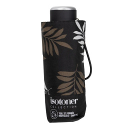 Mini Ultra Slim Umbrella Khaki Leaves - Isotoner