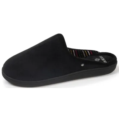 Chaussons Mules Femme Semelle Ergonomique - Isotoner Reference : 22321| Chapellerie Traclet