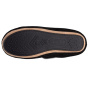 Low Bootie Slippers with Faux Fur Black - Isotoner