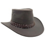 Chapeau Australien Wallaroo Oil Cuir Mousse - Jacaru