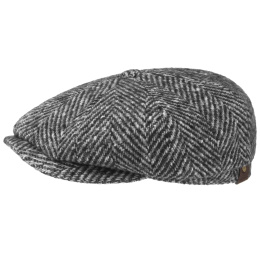 Casquette Hatteras Chevrons Noir et Gris - Stetson