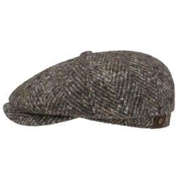 Hatteras Oakland Cap Beige & Grey - Stetson