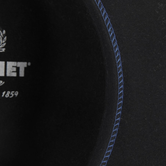 Chapeau Traveller Mouthe Crushable Feutre Noir - Flechet