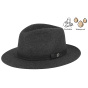 Chapeau Traveller Mouthe Crushable Feutre Anthracite - Flechet