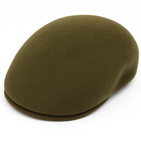 Casquette Bombée Ascot Laine Loden - Traclet