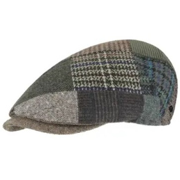 Casquette Plate Monza Patchwork Laine - Flechet