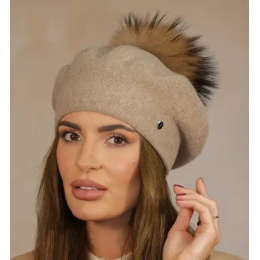 Béret Femme Lucie à Pompon - Fléchet