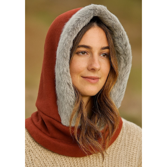 Tavira Polar Fleece Faux Fur Hood - Fléchet
