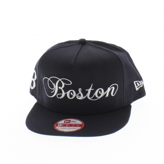 new era snapback cap Scripter Snap Boston