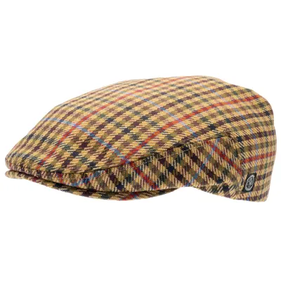 Casquette Edward Checked Camel CTH Ericson