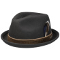 Chapeau Trilby Faenza Feutre Woolfelt Anthracite - Stetson