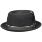 Stetson Durham Woolfelt Grey Porkpie Hat