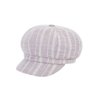 Light Gray Daniela Newsboy Cap - Traclet ref 20326 TRACLET hat shop