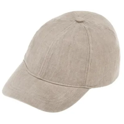 Linen Baseball Cap Brescia - Traclet Reference: 22412| Chapellerie Traclet