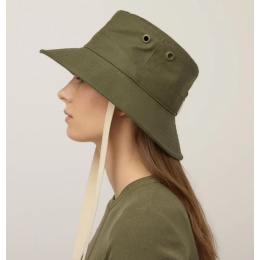 Bob Canvas Olive Large Bord - Tilley