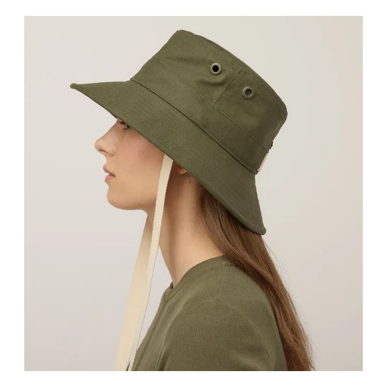 Olive Wide Brim Canvas Hat UPF 50+ - Tilley