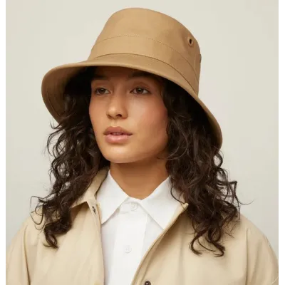 Bob Canvas Large Bord Kaki Foncé UPF 50+ - Tilley