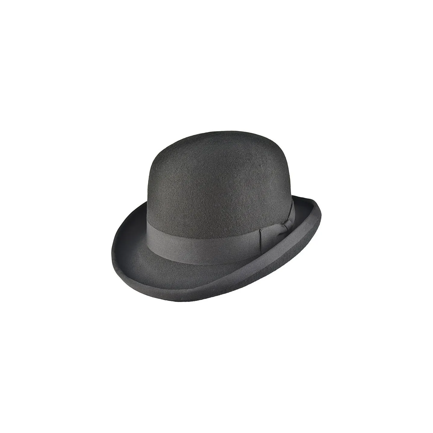 Chapeau Melon Feutre Laine Noir - Traclet  Référence : 22423-Chapellerie Traclet