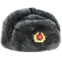Ushanka - USSR Abakan Fur Hat Faux Fur