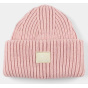 Pink Merino Wool Alpine Beanie - Tilley
