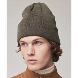 The Merino Wool Beanie Olive - Tilley