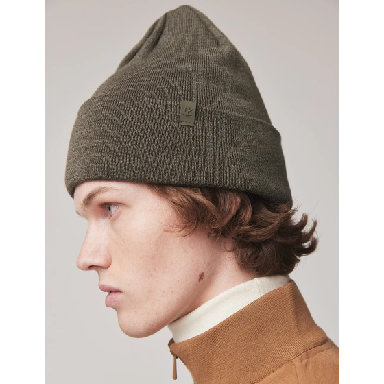 Bonnet Le Merino Laine Olive - Tilley