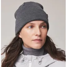 The Merino Wool Beanie Grey - Tilley ref 22427 traclet hat shop