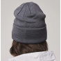 Bonnet Le Merino Laine Gris - Tilley