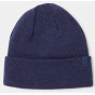 The Merino Wool Beanie Navy Blue - Tilley