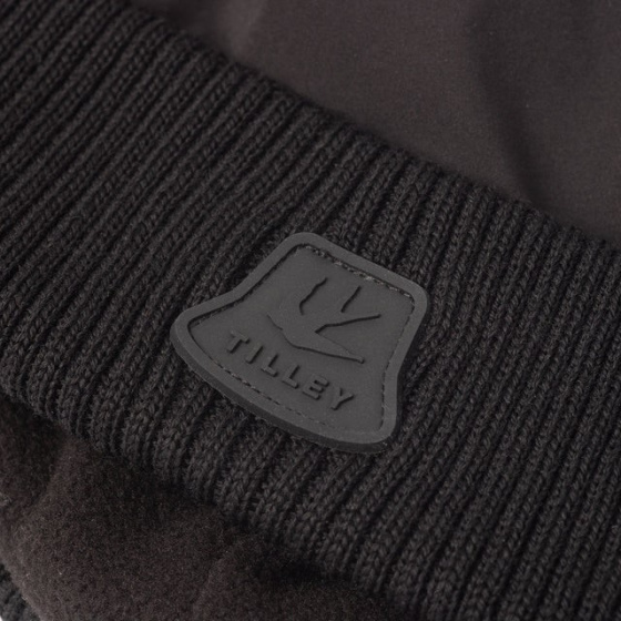 Airlite Down Lined Black Beanie - Tilley
