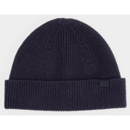 Navy Merino Wool Hydrowool Beanie - Tilley