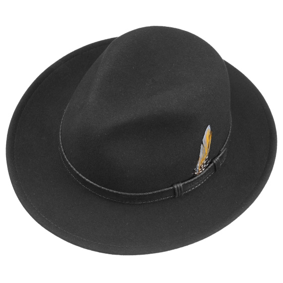 Stetson - Black Vitafelt Rutherford Traveller Hat