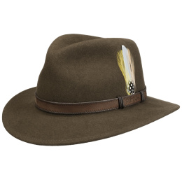 Chapeau Traveller Rutherford Vitafelt Taupe - Stetson