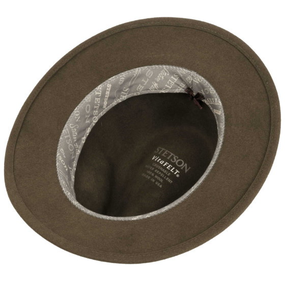 Chapeau Traveller Rutherford Vitafelt Taupe - Stetson