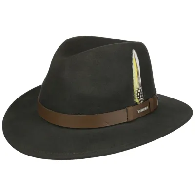 Chapeau Traveller Lubbock Vitafelt Marron - Stetson