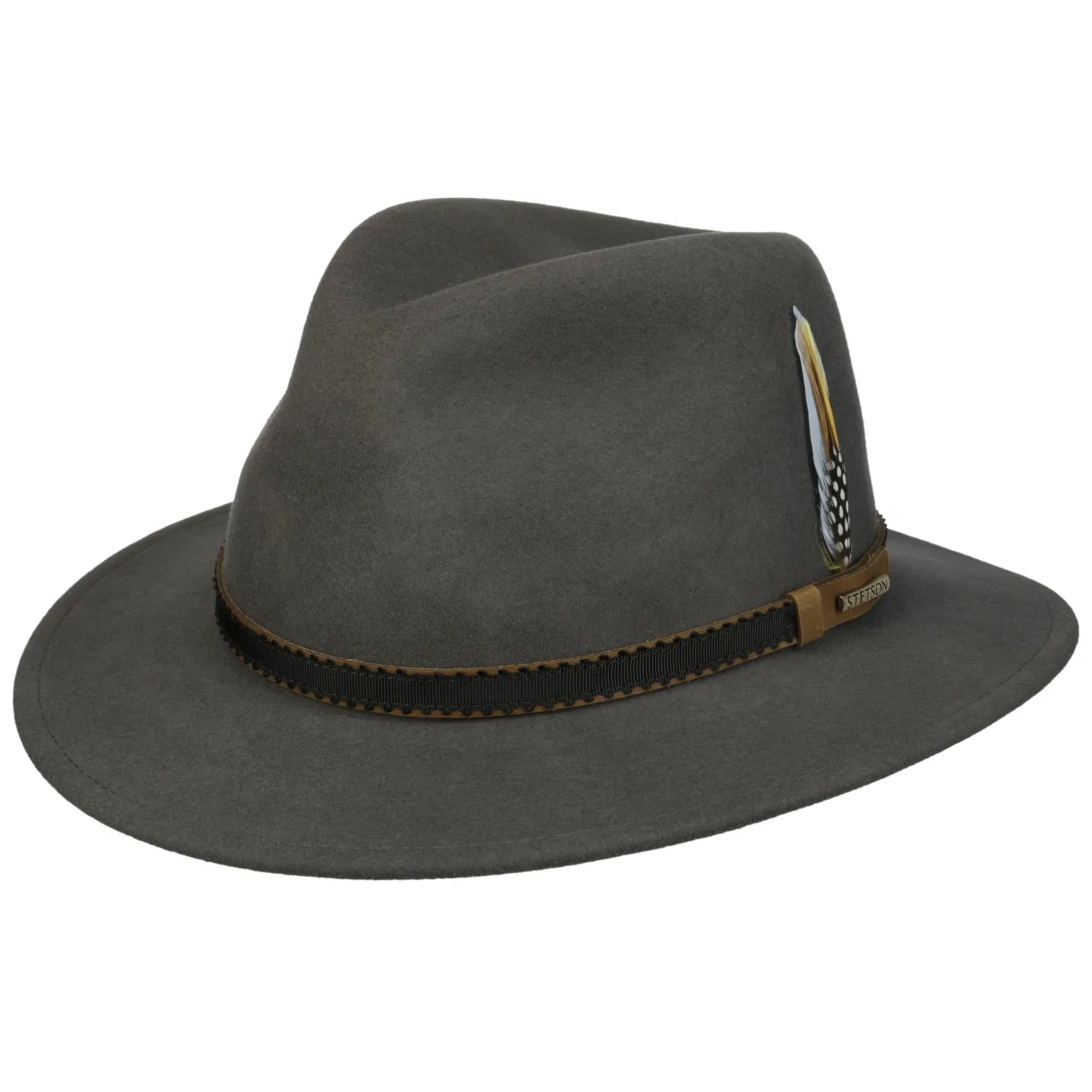 Chapeau Delaware Valrico Vitafelt Gris - Stetson