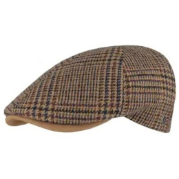 copy of Le Coteau Flat Cap Grey Virgin Wool - Flechet