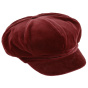 Casquette Gavroche Anna Velours Bordeaux - Traclet
