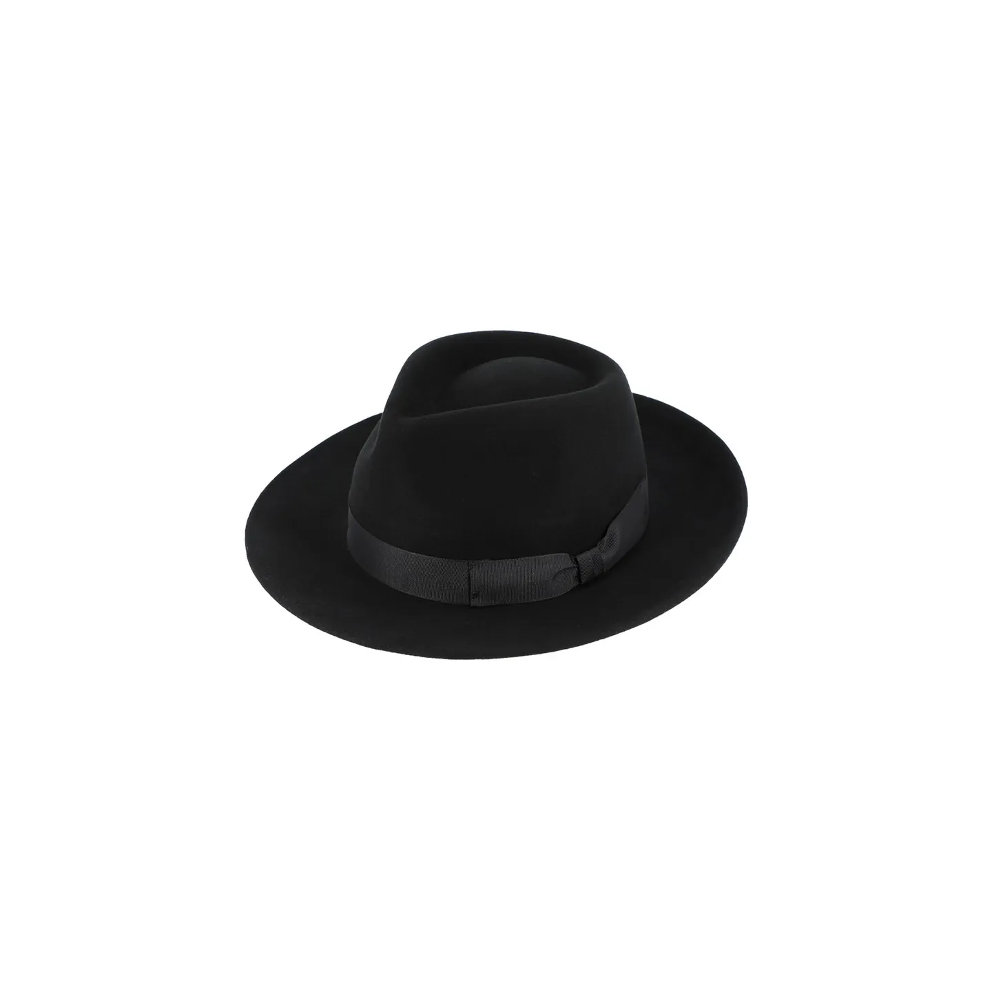Chapeau Fedora Pescara Laine Noir -Traclet