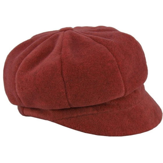 Casquette Gavroche Janice Polaire Brique - Traclet