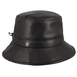 copy of Camille Leather Cloche Hat Camel - Seeberger
