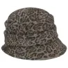 Chapeau Cloche Potenza Léopard - Flechet