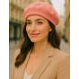 Béret Classique Rose Laine - Traclet