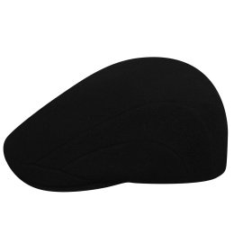 Black Wool 507 Cap - Kangol