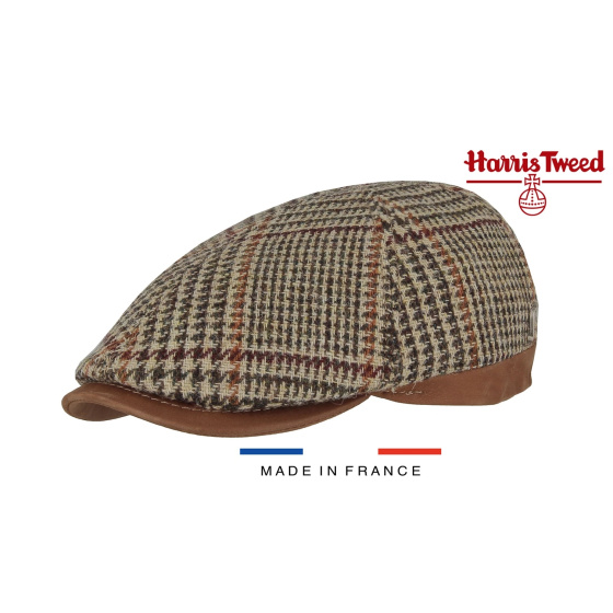 Casquette Plate Doubs Laine Vierge Beige - Flechet