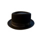 Chapeau Porkpie Crooner - Noir